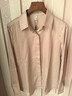 XHUE真絲襯衫100%桑蠶絲女士高檔長(cháng)袖真絲襯衫女士春裝襯衣女高端上衣 香檳色 XL （115-125斤） 曬單實(shí)拍圖