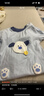 婧麒（JOYNCLEON）嬰兒連體衣春秋季新生的兒衣服純棉睡衣滿(mǎn)月男女寶寶無(wú)骨哈衣 長(cháng)耳朵狗藍 90cm 【1-2歲，體重9.5-13kg】 曬單實(shí)拍圖