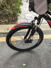 鳳凰（Phoenix）兒童自行車山地車學(xué)生車腳踏車6-12-18歲童車 霸道 黑紅色 24寸 曬單實(shí)拍圖
