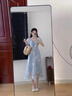 蕓蕁裙子女夏季2025新款法式溫柔風(fēng)藍色碎花荷葉袖連衣裙夏日新款度假 藍色碎花裙 【精選款】 L 曬單實(shí)拍圖