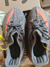 阿迪達(dá)斯Yeezy350椰子青少年學(xué)生夏日透氣運(yùn)動(dòng)鞋 36.5 曬單實(shí)拍圖