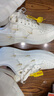 耐克NIKE七夕情人節(jié)禮物女空軍一號 AF1運(yùn)動(dòng)鞋F(xiàn)V3654-111帆白37.5 曬單實(shí)拍圖