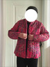 麥婭洛 老奶奶輕便短款羽絨服老年人冬裝女媽媽棉衣內(nèi)膽奶奶秋冬輕薄小 18綠色小花 XL(建議80-100斤) 曬單實(shí)拍圖