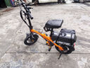 鋒鳥(niǎo)MK2折疊電動(dòng)車(chē)鋰電池代駕超輕小型電瓶車(chē)電動(dòng)車(chē)女助力車(chē) 熱力橙 42AH 曬單實(shí)拍圖