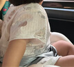 童泰（TONGTAI）寶寶短袖套裝夏季純棉嬰兒上衣兒童內(nèi)衣男女童短褲提花藍色80cm 曬單實拍圖