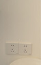 施耐德電氣 16A三孔大功率空調(diào)插座帶開關(guān) 86型一開16A插座面板皓呈奶油白色 曬單實(shí)拍圖
