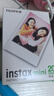 FUJIFILM instax立拍立得相機 3英寸相紙膠片膠卷 3寸雙包+相冊+冰箱貼+收納盒【20張白邊】 官方標(biāo)配 曬單實拍圖