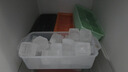 川島屋（KAWASIMAYA）大冰塊模具大號食品級軟硅膠冰格家用方冰制冰盒凍冰塊神器 8格硅膠冰格(綠色) 曬單實(shí)拍圖