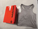 lululemon丨Ebb to Street 女士短款工字運動背心 內(nèi)置內(nèi)衣 LW1CJUS 紫灰 S /6 曬單實拍圖