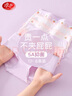 浪莎兒童內(nèi)褲女童中大童發(fā)育期三角褲六條裝 紫色小兔 130 曬單實(shí)拍圖