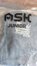ASK JUNIOR女童褲子2025秋季兒童時(shí)尚刮破牛仔長(cháng)褲 藍色 120 曬單實(shí)拍圖