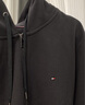 TOMMY HILFIGER25新款秋冬男裝休閑通勤經(jīng)典繡標(biāo)連帽拉鏈開(kāi)衫衛(wèi)衣外套37243 黑色BDS M （推薦：135-150斤） 曬單實(shí)拍圖