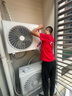 格力3匹 云佳Pro 新1級能效 變頻冷暖 客廳空調(diào)立式柜機 格力省電空調(diào) KFR-72LW/NhMa1BG 曬單實拍圖