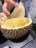 靜羽馬來(lái)西亞貓山王榴蓮D197冷凍液氮新鮮水果黑 刺榴蓮禮盒裝 金獎級凈重3.6-4.1斤特級果保4-5房 曬單實(shí)拍圖