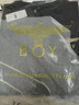 BOY LONDON【暗夜星辰】夏季情侶款短袖燙鉆老鷹logo潮牌T恤N01003 黑色 L 曬單實(shí)拍圖