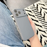 宏朗蘋果17promax手機(jī)殼新款iPhone17pro液態(tài)硅膠17air情侶16防摔16promax鏡頭全包 【奶奶灰】液態(tài)硅膠-內(nèi)襯植絨 iphone 17 Pro Max 曬單實拍圖