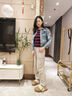 遠(yuǎn)港艾草包頭棉拖鞋女2025新款秋冬季室內(nèi)保暖加絨居家毛絨拖鞋男冬天 朗姆棕 42-43 【適合41-42腳】 曬單實(shí)拍圖