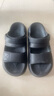 奧康（Aokang）男士涼鞋夏季戶(hù)外休閑開(kāi)車(chē)防滑防臭沙灘涉水踩屎感涼拖鞋男外穿 黑色 42 -43 【標(biāo)準(zhǔn)碼】 曬單實(shí)拍圖