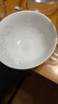 玉柏景德鎮玉柏玲瓏碗碟套裝家用中式斗笠飯碗單個(gè)青花高檔陶瓷餐具 西府海棠 5英寸飯碗 曬單實(shí)拍圖