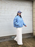 波司登25年羽絨服女士秋90絨輕薄棒球領(lǐng)寬松短款休閑休閑百搭外套 曬單實(shí)拍圖