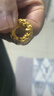 中國黃金（CHINA GOLD）貔貅平安扣黃金吊墜男女款足金項鏈皮丘掛墜情人節(jié)生日禮物送男友 【今/次日達】貔貅吊墜+金珠 黑繩 約1.6g 曬單實拍圖