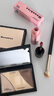 木柯詩(shī)高光一體綜合三色塑顏修容盤(pán)粉餅口紅唇釉唇泥彩妝套裝 曬單實(shí)拍圖