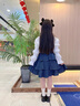WVD國際品牌女童夏季背心套裝2025新款兒童薄款牛仔兩件套闊腿褲氣質(zhì)穿搭 不規則背心牛仔套裝 120 cm 曬單實(shí)拍圖