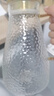 富光冷水壺玻璃耐高溫家用大容量水瓶白開(kāi)水杯家庭套裝扎壺茶壺涼水壺 錘紋壺2200ml 曬單實(shí)拍圖