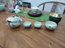 唐豐千里江山旅行茶具套裝戶外露營(yíng)手抓壺泡茶裝備便攜式快客一壺三杯 千里江山荷韻旅行茶具 曬單實(shí)拍圖