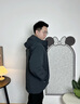 波司登（BOSIDENG）25新款90鵝絨輕薄羽絨服男短款可脫卸兩穿連帽保暖外套B250134125 【趨勢推薦】玄英黑|8F35 L 180/100A 體重約140-155斤 曬單實(shí)拍圖