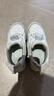 江博士學(xué)步鞋運動(dòng)鞋秋季男女童小白鞋旋鈕扣兒童鞋2B16A1050AX白色28碼 曬單實(shí)拍圖