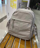 ANDSEEYOU品牌書(shū)包雙肩包女新款時(shí)尚牛津布簡(jiǎn)約韓版大學(xué)生森系旅行背包七夕 莫蘭迪粉 曬單實(shí)拍圖
