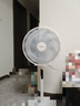 美的（Midea）電風(fēng)扇家用遠(yuǎn)距送風(fēng)遙控智能落地扇七葉智能感溫立式電扇宿舍臥室搖頭 【25年新品】升級AI聲控風(fēng)隨溫變款35AS 曬單實(shí)拍圖