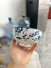 昭樂 碗年年有魚青花瓷中式家用陶瓷米飯碗面碗大湯碗釉中彩 藍(lán)魚 4.5英寸米飯碗（10個(gè)裝） 曬單實(shí)拍圖