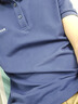 Navigare意大利小帆船短袖POLO衫男夏季高彈舒適吸濕透氣汗衫半袖高級(jí)男裝 方鈉石藍(lán) XL 碼 曬單實(shí)拍圖