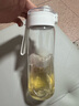 無印良品（MUJI）共聚酯 便攜水杯高顏值透明水杯運(yùn)動水杯 透明 550ml 曬單實(shí)拍圖