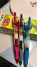 晨光（M&G）中性筆GP1008子彈頭0.5學(xué)生考試專(zhuān)用考試中性筆按壓簽字筆 8黑2紅2藍+20支原裝黑筆芯 曬單實(shí)拍圖
