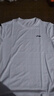 李寧（LI-NING）短袖t恤男夏季冰絲速干運動(dòng)衣薄款透氣男裝跑步籃球健身訓練服飾 基礎白【速干】 XL 曬單實(shí)拍圖