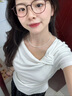周大福小米珠珍珠項鏈baby疊戴頸鏈施家澳白色細款輕奢小眾女生日禮物 3MM 帶延長(cháng)鏈 曬單實(shí)拍圖