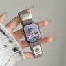 頑鍵俠適用apple watch s10表帶編織iWatch s9腕帶磁吸音樂(lè)小狗蘋果手表s8表帶s7/s6/s5/se高級(jí)ultra配件 星光彩點(diǎn)-聽(tīng)音樂(lè)小狗 38/40/41/42表盤4~10代/ 曬單實(shí)拍圖