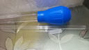 魚缸吸便器家用清潔 換水器烏龜龜盆吸糞水器喂食管喂食器 藍(lán)色延長(zhǎng)款54cm 曬單實(shí)拍圖