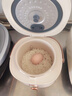 美的（Midea）電飯煲1.2L煲湯煲粥電飯煲便攜宿舍小飯煲1-2人不粘小容量電飯煲多功能鍋 不粘小飯煲 1.2L 【白玉晶釜膽】 曬單實拍圖