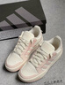 adidas ENTRAP美式校園風(fēng)運(yùn)動(dòng)板鞋男女少年感復(fù)古籃球鞋阿迪達(dá)斯 白色/粉色   38 曬單實(shí)拍圖