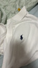 Polo Ralph Lauren 拉夫勞倫【大秀同款】男裝 經(jīng)典款修身網(wǎng)格短袖網(wǎng)球衫RL12673 100-白色 M 曬單實(shí)拍圖