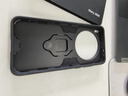 特七 適用vivo x200pro手機殼vivox100氣囊防摔X100S/Pro保護套鎧甲男士車(chē)載磁吸氣墊全包外殼潮款機甲 vivoX200【炫酷黑】+送膜 曬單實(shí)拍圖