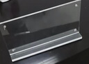 迪麥佳 亞克力木底臺卡A4展示牌立牌桌牌桌面臺牌菜單牌價(jià)格牌 豎款-輕奢胡桃木 210*297mm(1個(gè)裝） 曬單實(shí)拍圖