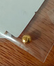 翡寶翠黃金豆豆AU9999足金實(shí)心真金豆子收藏節(jié)日禮物送女友節(jié)日小金豆 實(shí)心小金豆1g【不帶證書】 曬單實(shí)拍圖