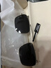 莫拉克適用華為智能眼鏡2偏光墨鏡夾片掛片開車釣魚防強光專用太陽眼鏡 銀框-方形高清偏光黑灰片 曬單實拍圖