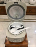 美的（Midea）電飯煲電飯鍋家用商用柴火飯多功能預(yù)約小型迷你煮飯2-3-4-5-8人大容量快煮飯不銹鋼內(nèi)膽不易粘鍋 0涂層 3L 母嬰級316L不銹鋼內(nèi)膽卡其灰偏白 曬單實(shí)拍圖