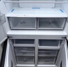 美的（Midea）571純平全嵌十字對(duì)開(kāi)四開(kāi)門一級(jí)能效風(fēng)冷無(wú)霜底部散熱大容量家用電冰箱BCD-571WUSPZM(E)國(guó)家補(bǔ)貼 曬單實(shí)拍圖